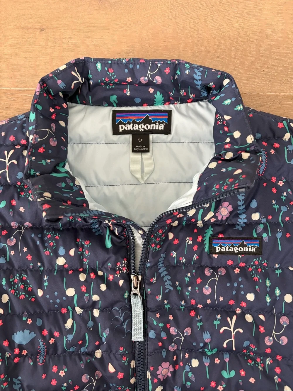 Patagonia down sweater jacket 5T